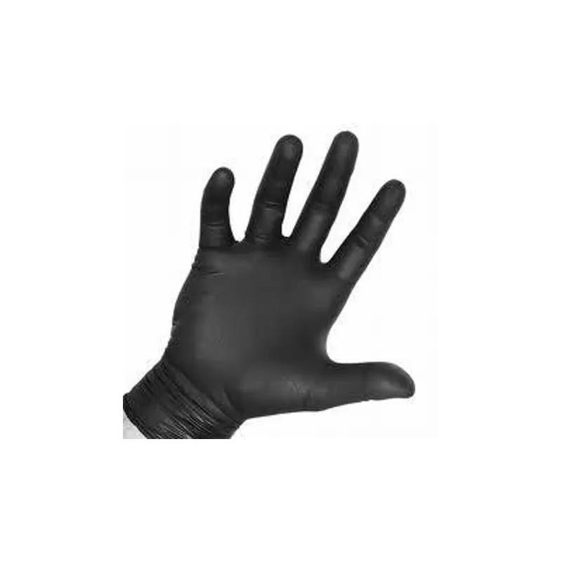 Night Angel® Examination Gloves Medium (MED) Black Nitrile Powder-Free 100 Count/Box 10 Box/Case 1000 Count/Case