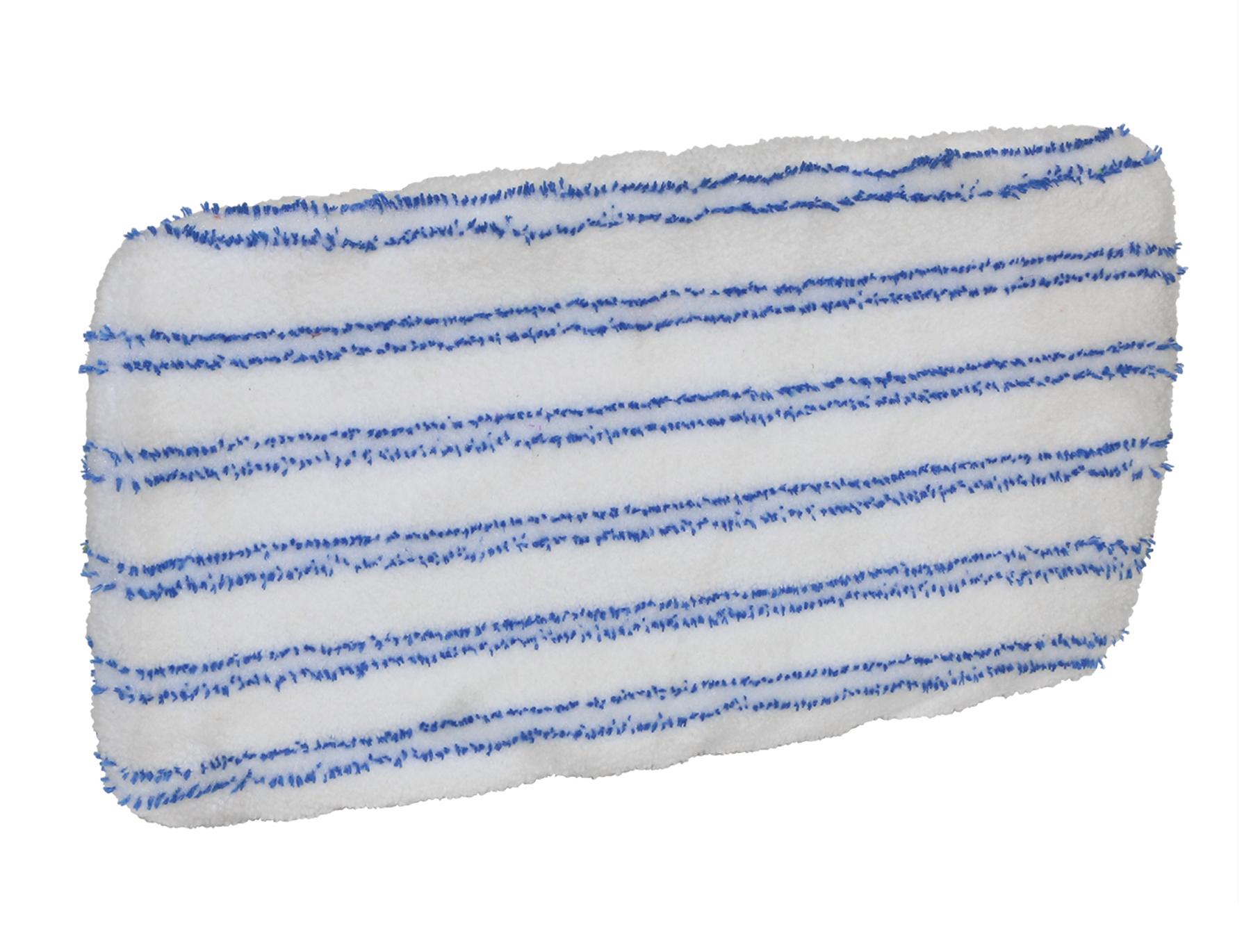 O-Cedar® Mop Pad Refill Blue White Microfiber Launderable Multi-Surface 4/Case