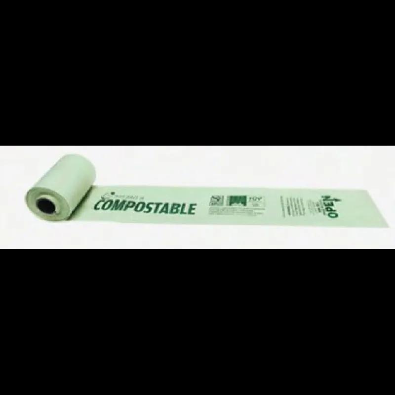 Pull-N-Pak® Produce Bag 14X18 IN 12MIC Green Compostable 356 Count/Roll 4 Rolls/Case