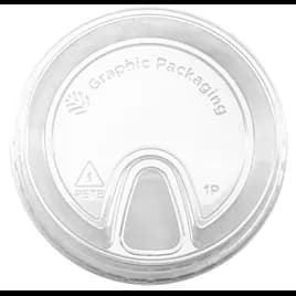 Lid PET Clear For 12-22 OZ Cup Sip Through 1000/Case