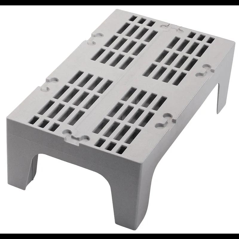 Dunnage Rack 21X48X12 IN Speckled Gray Slotted Top 1/Each