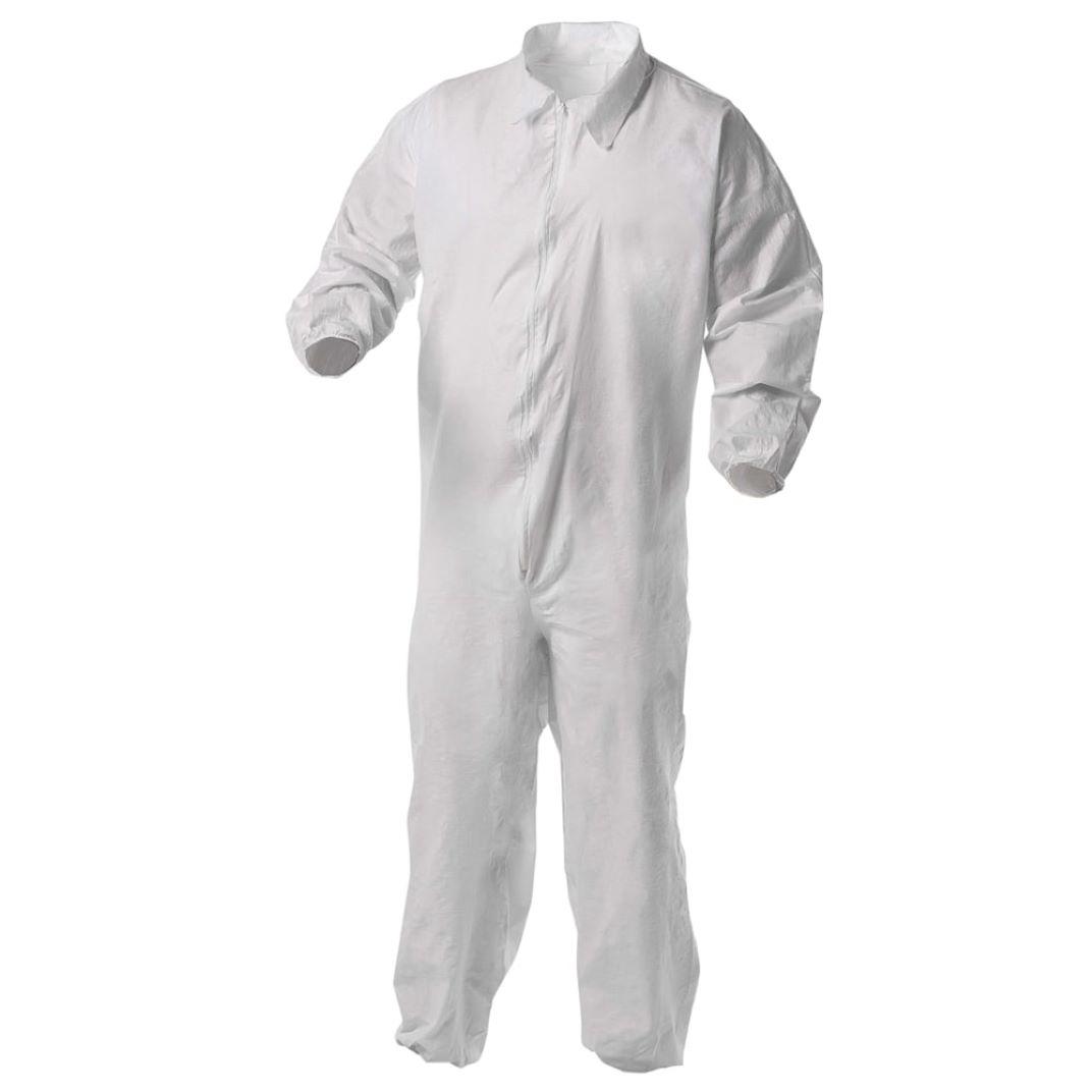 KleenGuard™ Liquid & Particle Protection Coveralls XXL White 25/Case