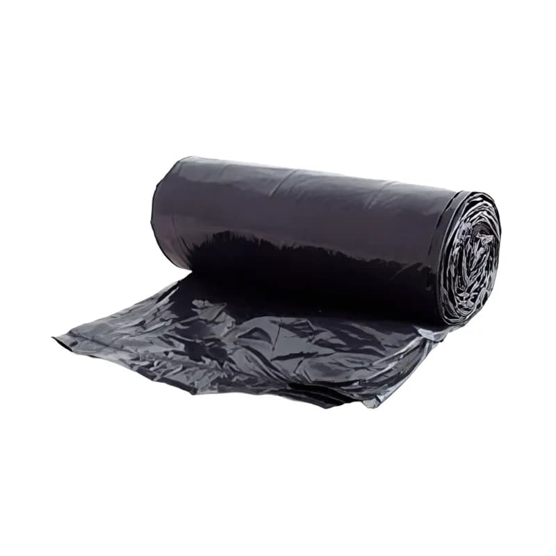 Victoria Bay Can Liner 33X39 IN 20-30 GAL Black 0.55MIL Roll 25 Count/Roll 10 Rolls/Case