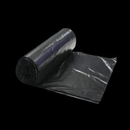 Victoria Bay Can Liner 36X58 IN 55-60 GAL Black 0.90MIL Roll 10 Count/Roll 10 Rolls/Case