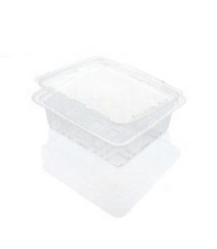 Take-Out Container Hinged 48 OZ PET 150/Case