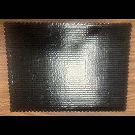 Cake Board Full 26X18 IN PET Black Double Wall 25/Case