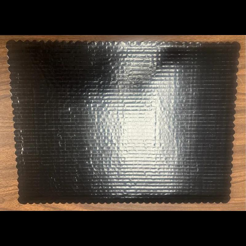 Cake Board Full 26X18 IN PET Black Double Wall 25/Case