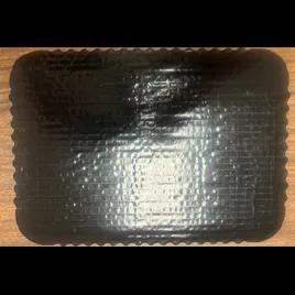 Cake Board 1/4 13X9 IN PET Black Single Wall 100/Case