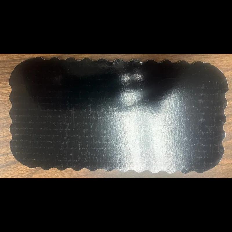 Cake Board 5.38X10.38 IN Black Single Wall 200/Case