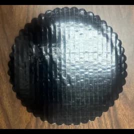 Cake Circle 8 IN PET Black Single Wall 200/Case