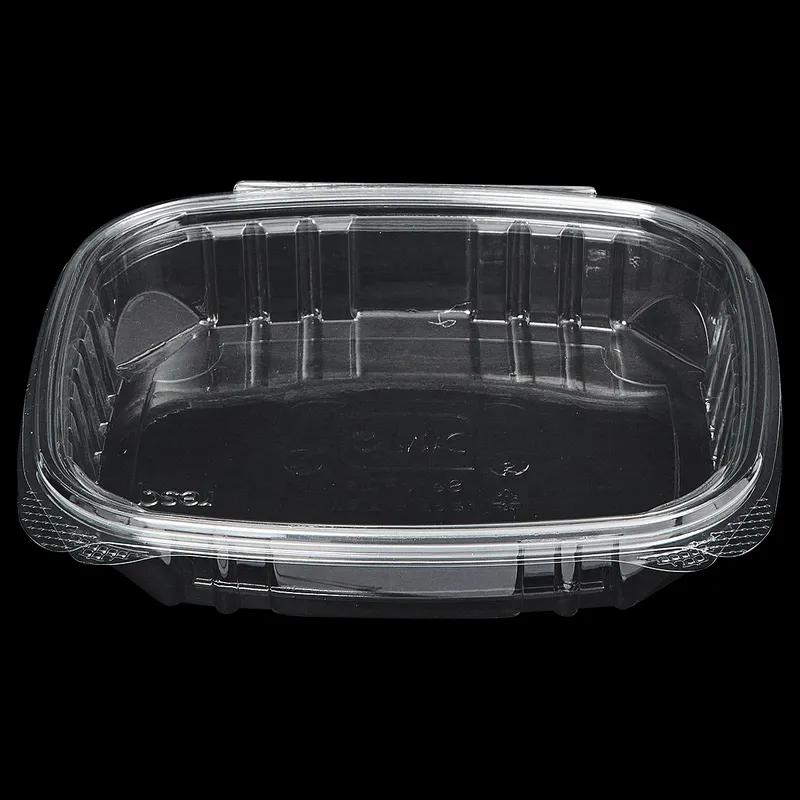 Victoria Bay Deli Container Hinged 16 OZ PET Clear Square Shallow 200/Case