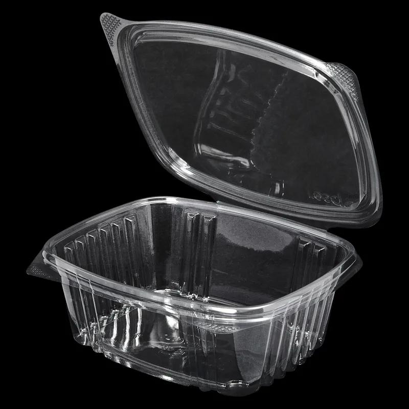 Victoria Bay Deli Container Hinged 12 OZ PET Clear Square 200/Case
