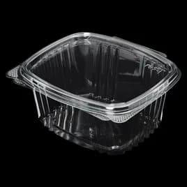 Victoria Bay Deli Container Hinged 16 OZ PET Clear Square 200/Case