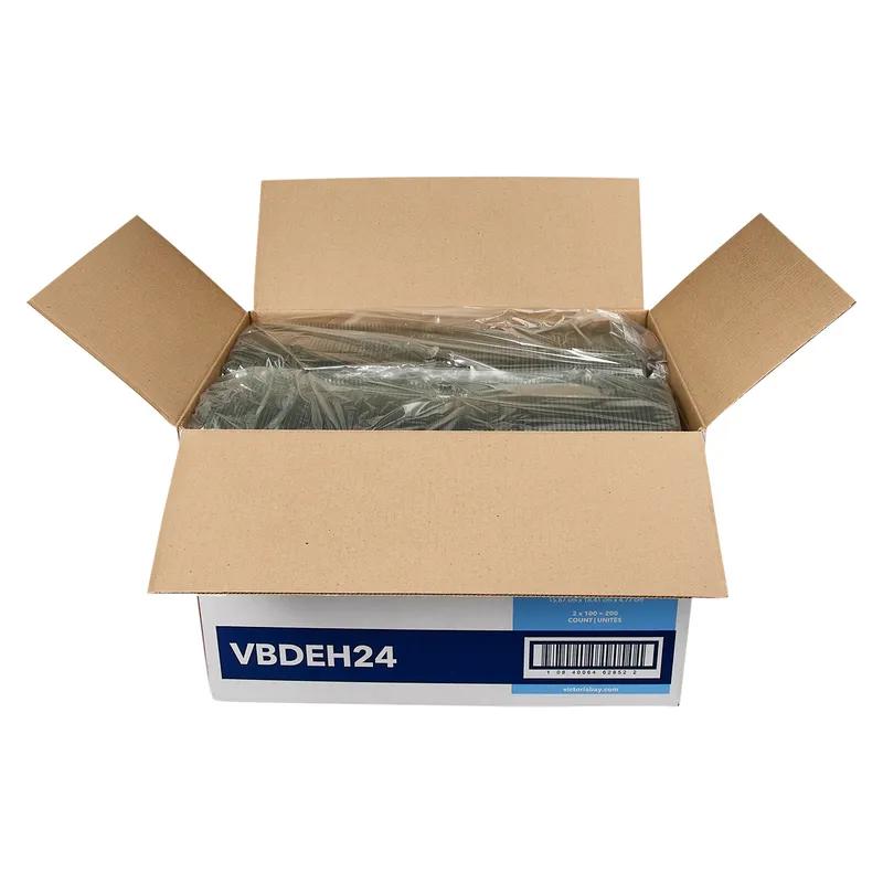 Victoria Bay Deli Container Hinged 24 OZ PET Clear Square 200/Case