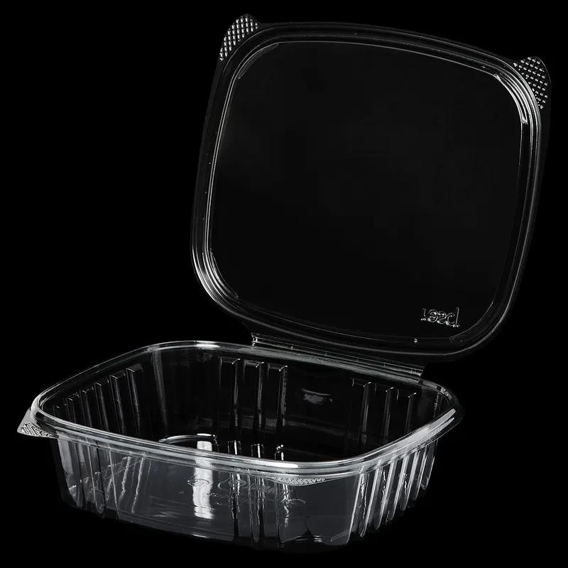 Victoria Bay Deli Container Hinged 24 OZ PET Clear Square 200/Case