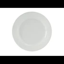 Pacifica Plate 9 IN China Porcelain White Round Fully Vitrified Oven Safe Dishwasher Safe Microwave Oven Safe 24/Case