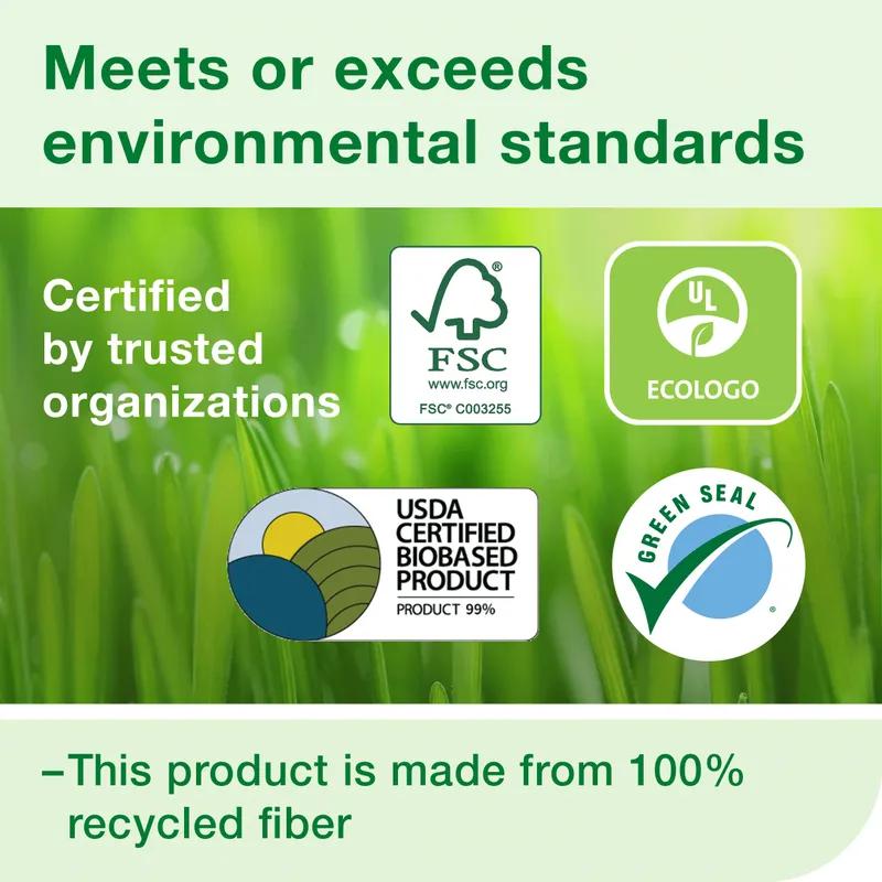 Tork Xpressnap® Napkins 8.5X6.5 IN 4.5X6.5 IN Natural Paper 2PLY Disposable 500 Sheets/Pack 12 Packs/Case