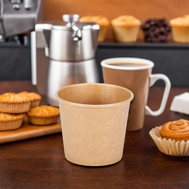 Polar Pak® Souffle & Portion Cup 4 OZ Kraft 2000/Case