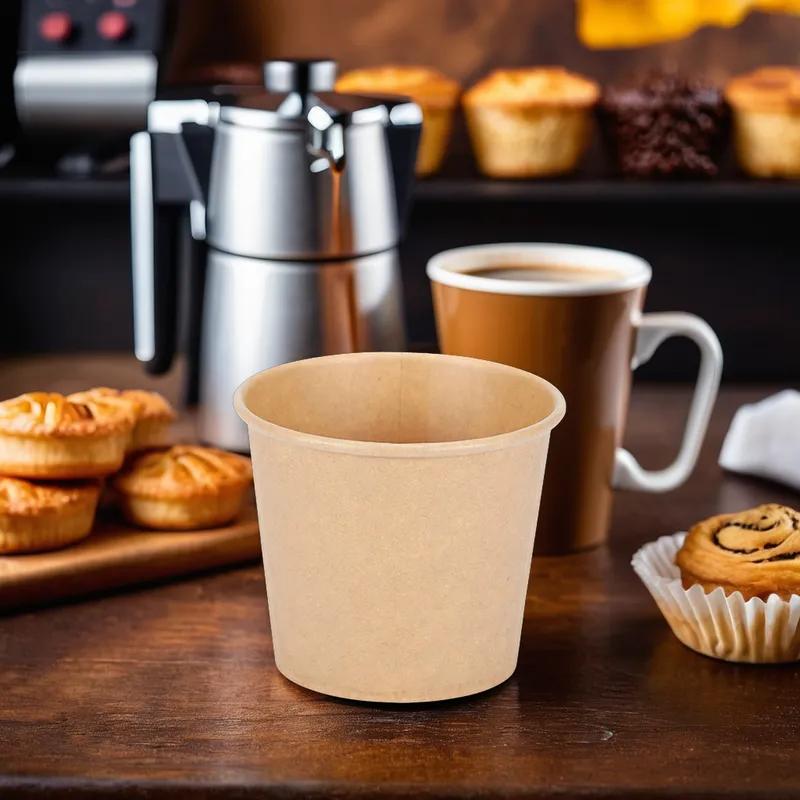 Polar Pak® Souffle & Portion Cup 4 OZ Kraft 2000/Case