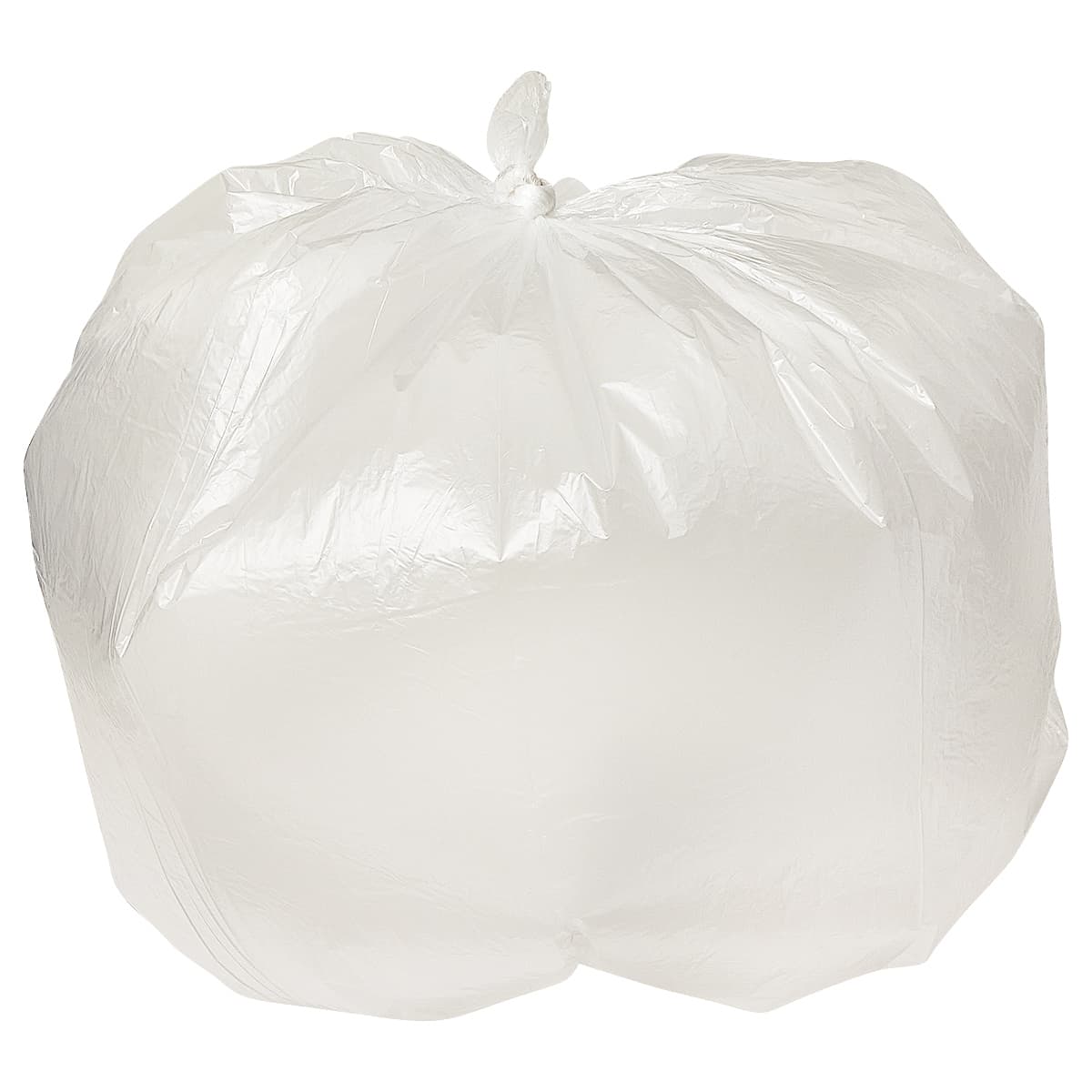 Victoria Bay Can Liner 43X48 IN Natural Plastic 25 Count/Pack 6 Packs/Case