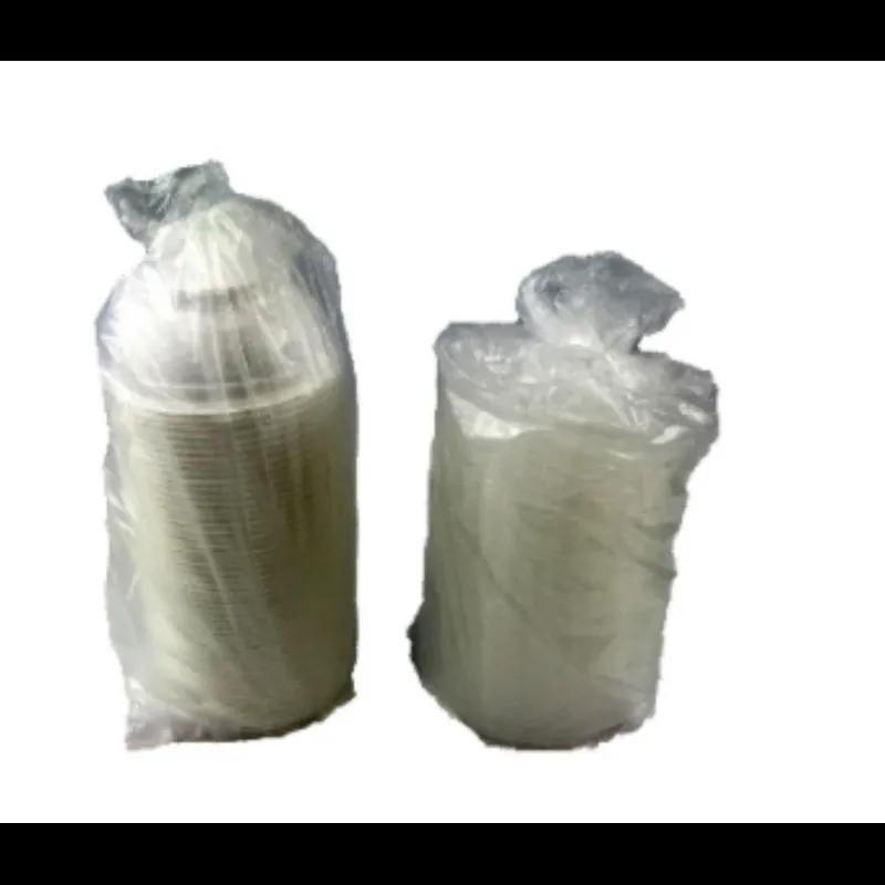 Bowl & Lid Combo 36 OZ Plastic White 150/Case