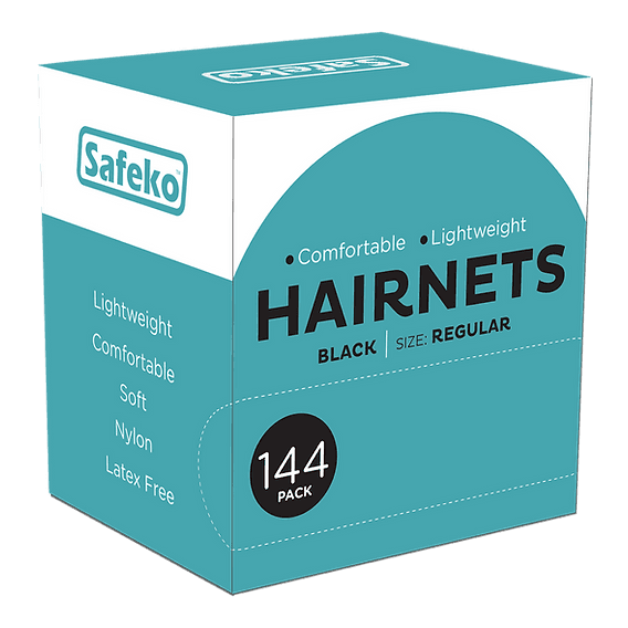 Hairnet 22-24 IN White Latex Free 144/Box