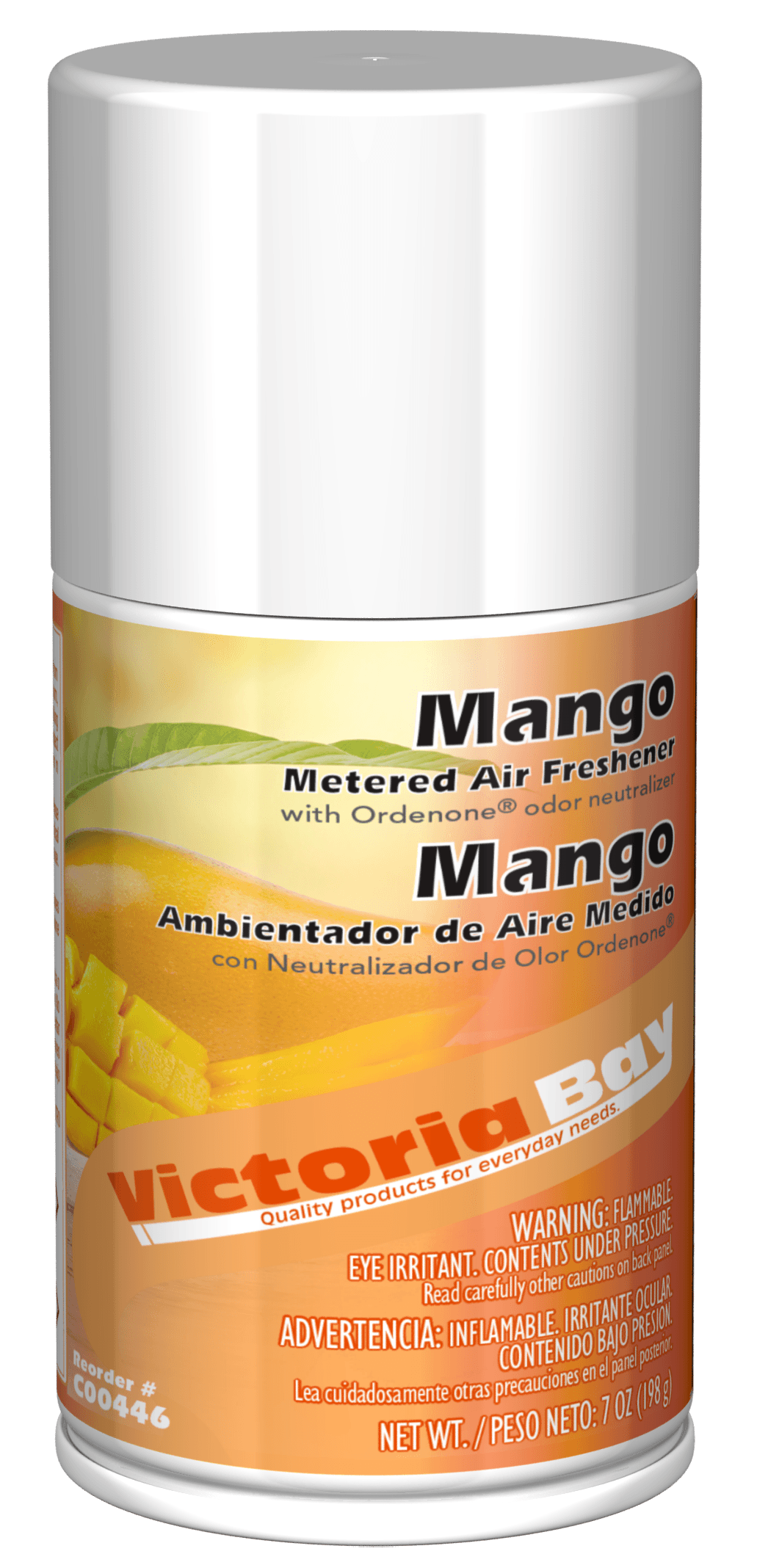 Victoria Bay Air Freshener & Deodorizer Mango Aerosol 7 OZ Metered 12/Case