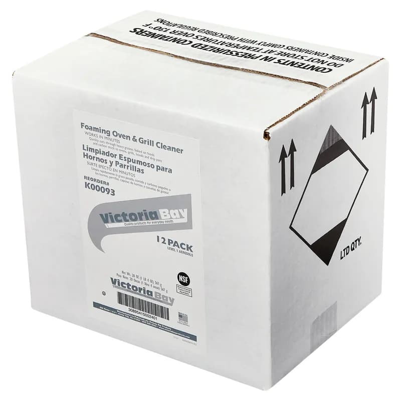 Victoria Bay Oven & Grill Cleaner Aerosol Foaming 12/Case