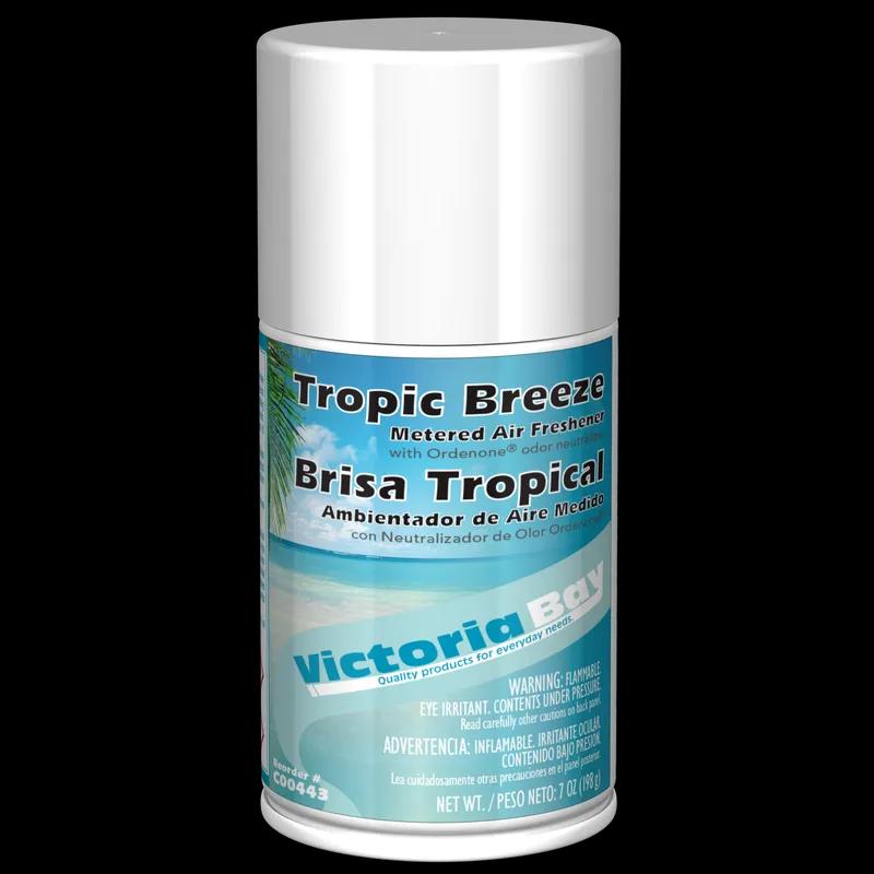 Victoria Bay Air Freshener & Deodorizer Tropic Breeze Aerosol 7 OZ Metered 12/Case