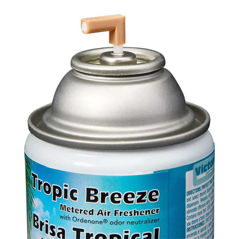 Victoria Bay Air Freshener & Deodorizer Tropic Breeze Aerosol 7 OZ Metered 12/Case