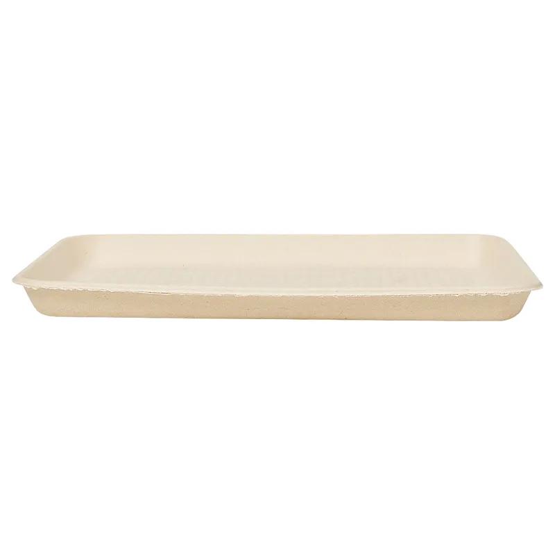 Victoria Bay Food Tray 9X12 IN Molded Fiber Natural 125 Count/Pack 2 Packs/Case 250 Count/Case