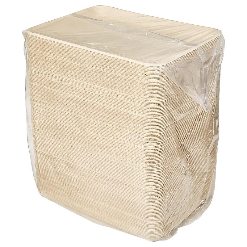 Victoria Bay Food Tray 9X12 IN Molded Fiber Natural 125 Count/Pack 2 Packs/Case 250 Count/Case