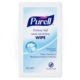 Purell® Cottony Soft Hand Sanitizer Wipe Individually Wrapped Textured 1000/Case