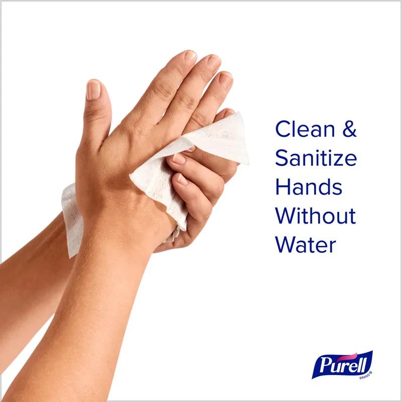 Purell® Cottony Soft Hand Sanitizer Wipe Individually Wrapped Textured 1000/Case