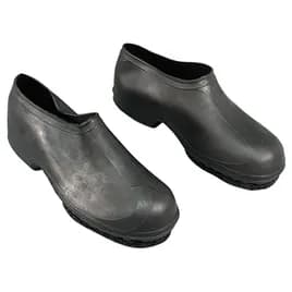 Impact® Stripping Boot Large (LG) Black Soft Rubber Non-Skid Waterproof 1/Pair