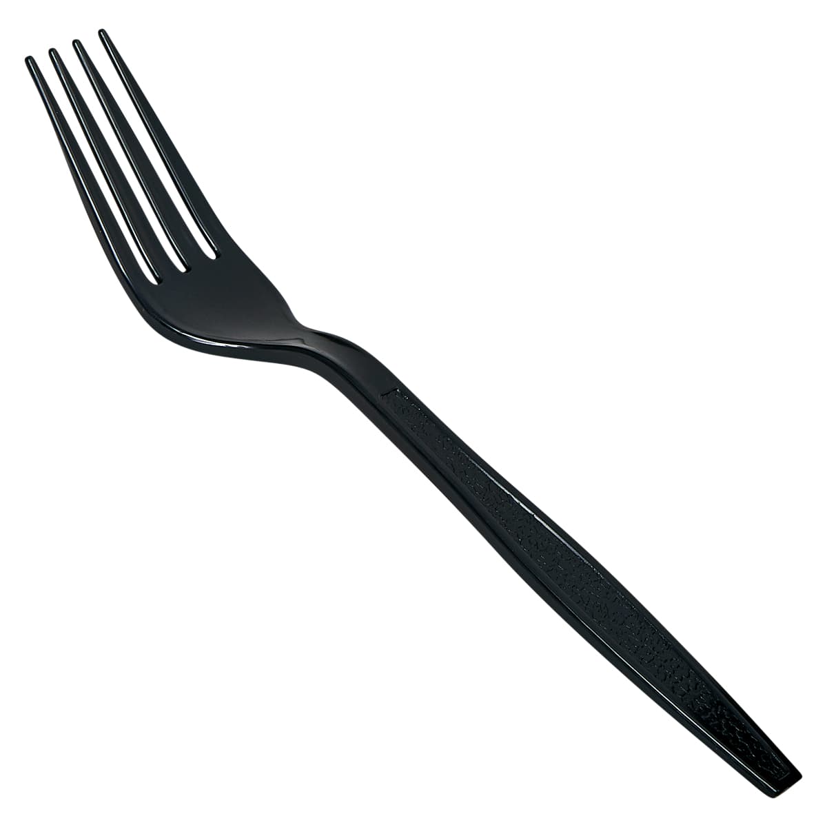 Victoria Bay Fork PS Black Extra Heavy Unwrapped 100 Count/Pack 10 Packs/Case 1000 Count/Case