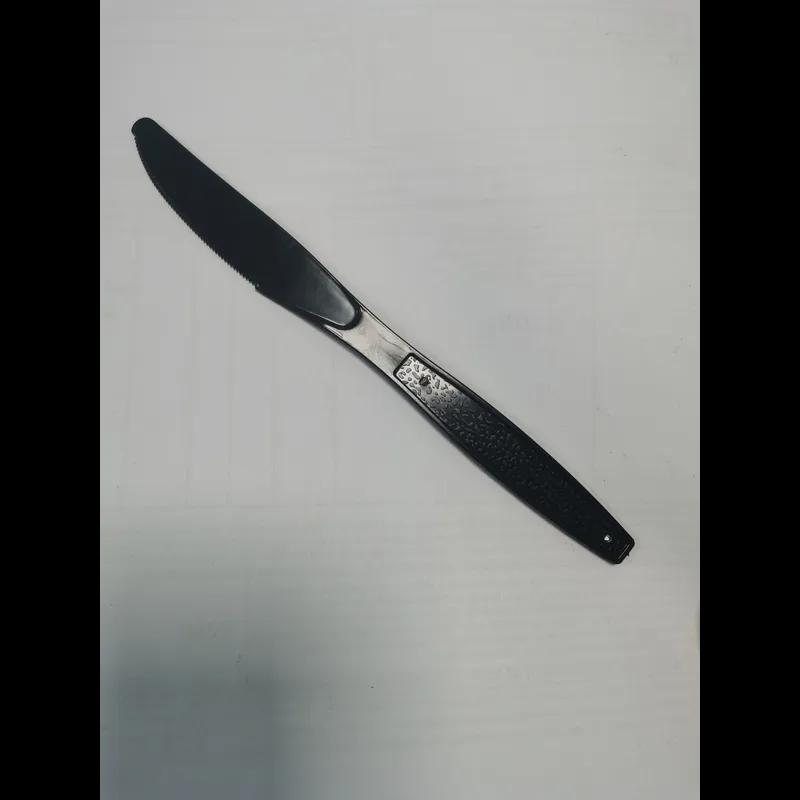 Victoria Bay Knife PS Black Extra Heavy Unwrapped 100 Count/Pack 10 Packs/Case 1000 Count/Case