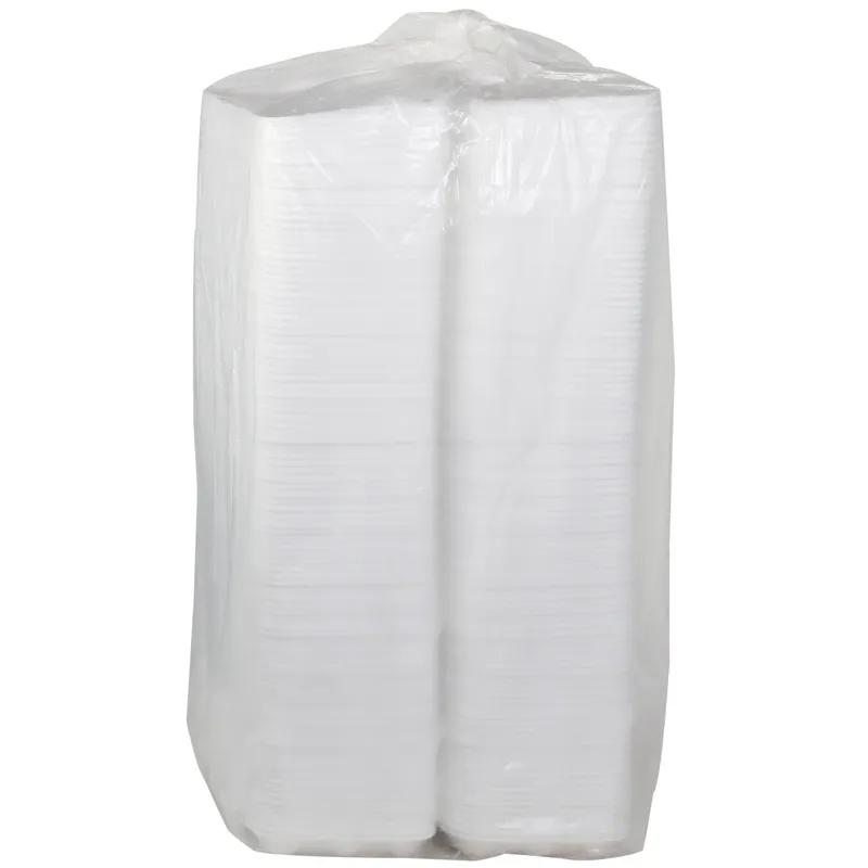 4D Tray 9.5X7X1.25 IN Polystyrene Foam White Heavy 400/Case