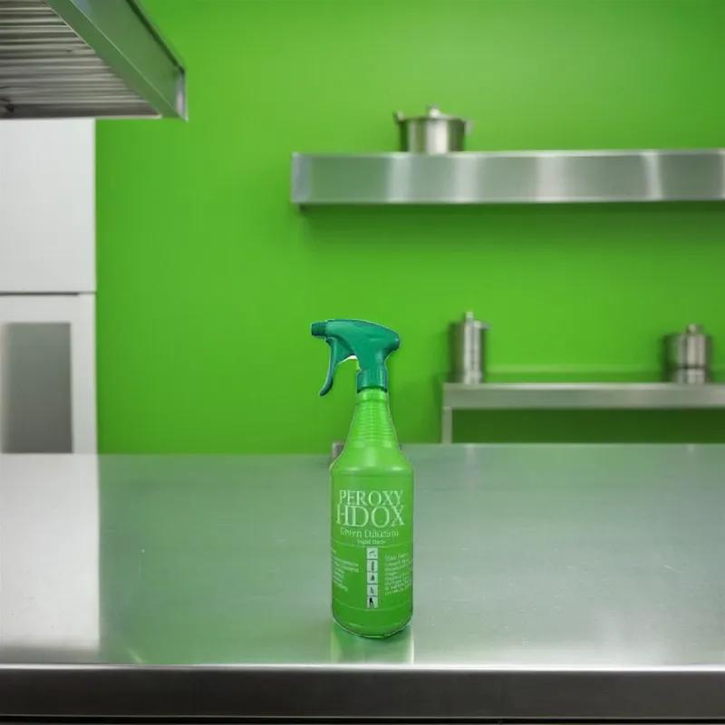 Spray Bottle & Trigger Sprayer Plastic Green 1/Each