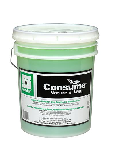 Consume® Vanilla All Purpose Cleaner 5 GAL Alkaline Bacteria Fortified 1/Pail