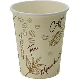 Victoria Bay Hot Cup 8 OZ Paper Serenity II 80MM 50 Count/Pack 20 Packs/Case 1000 Count/Case