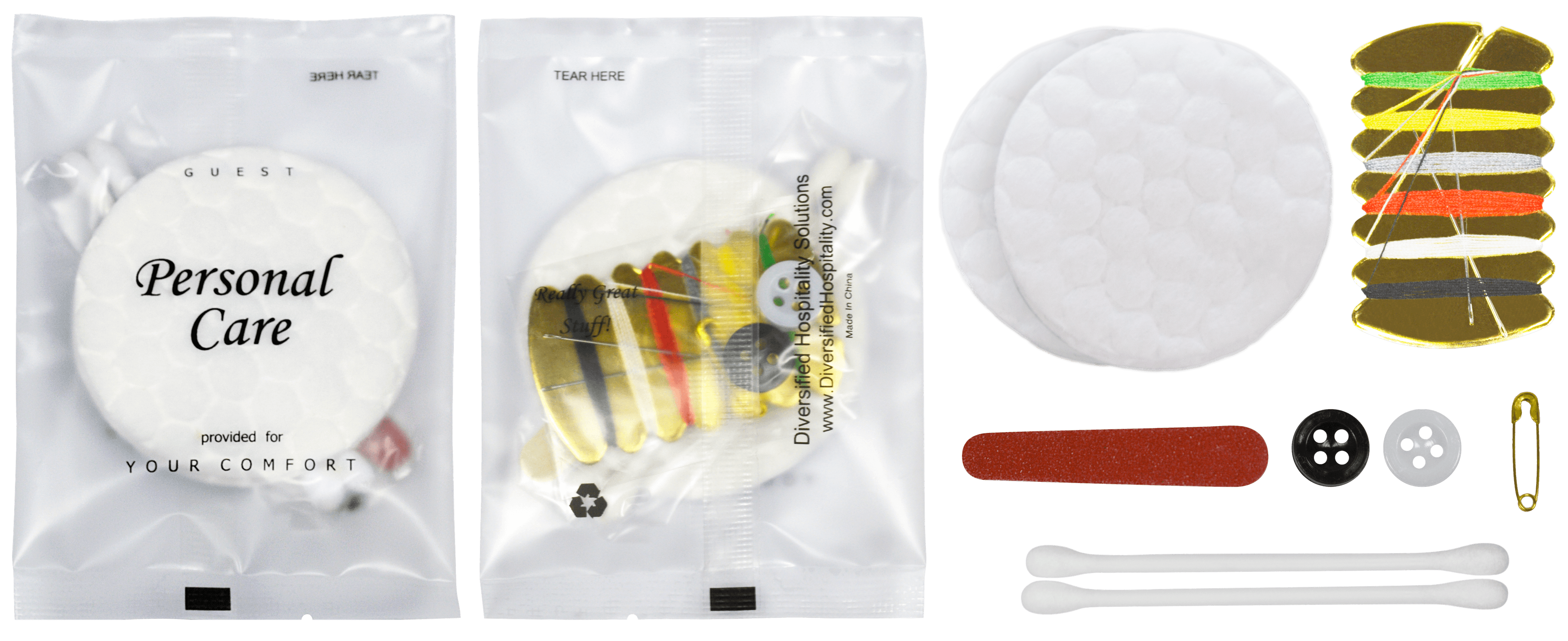 Personal Care Sachet Kit 500/Case