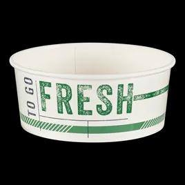 TO GO FRESH™ Bucket & Tub 54 OZ White Short 165/Case