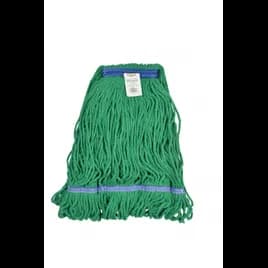 Mop Head Medium (MED) Green Cotton Blend (80% Cotton, 20% Polyester) 1IN Narrow Headband Looped 1/Each
