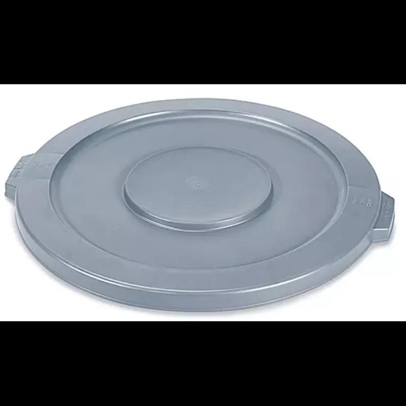 Lid 32 GAL Gray Round 6/Pack