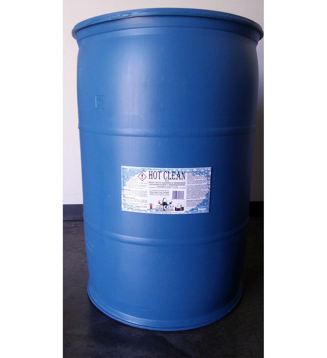 Hot Clean Degreaser 55 GAL Non-Corrosive Heavy Duty Cleaner 1/Drum