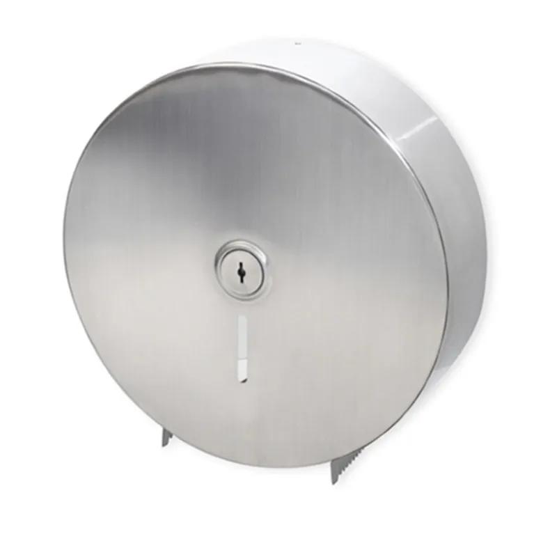 Toilet Paper Dispenser Jumbo 14 IN Stainless Steel Wall Mount Single 6/Case