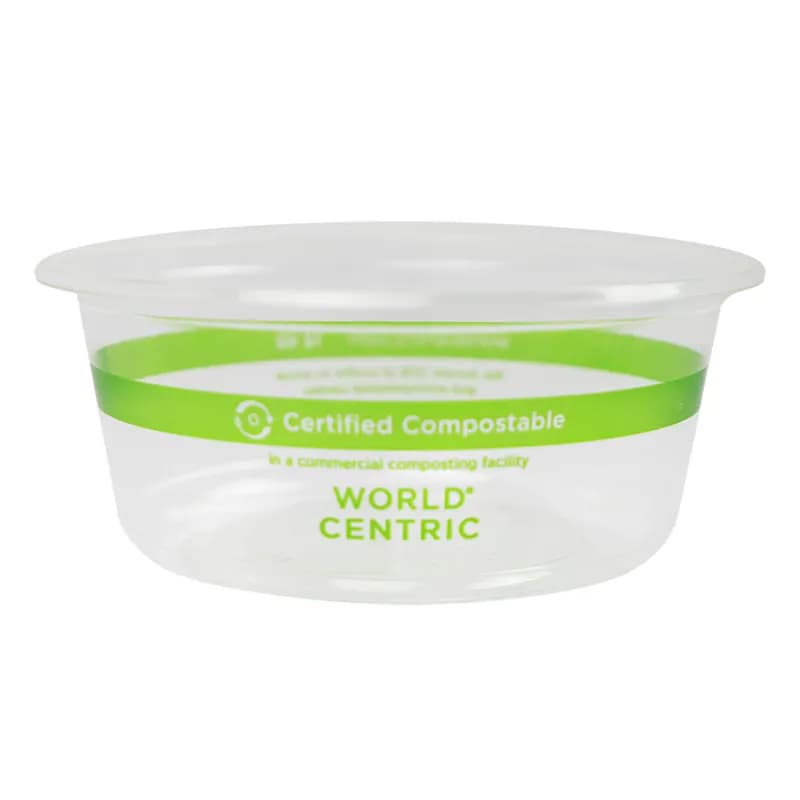 Deli Container Base 12 OZ Plastic Clear Round 1000/Case