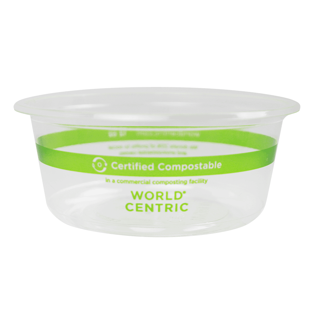 Deli Container Base 12 OZ Plastic Clear Round 1000/Case