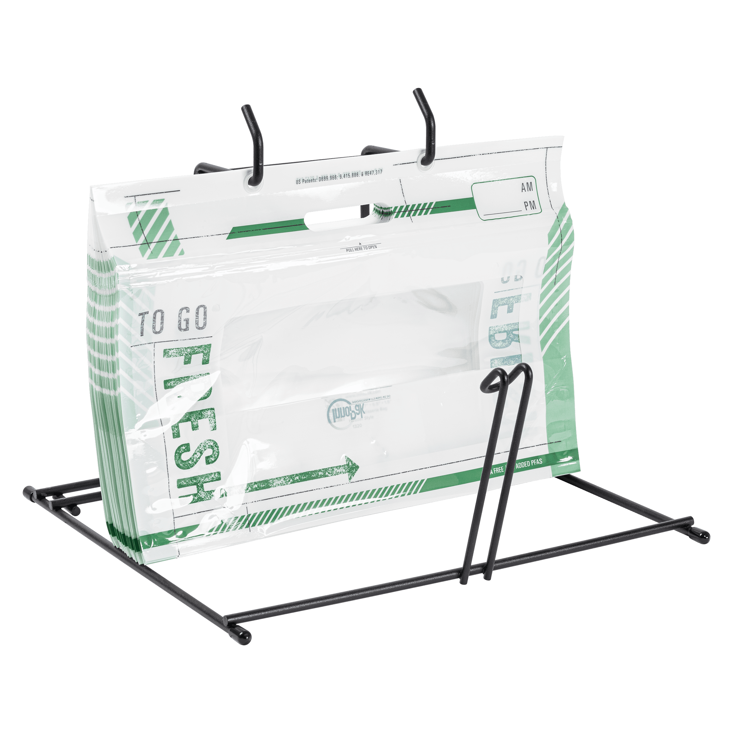 TO GO FRESH™ Rotisserie Chicken Bag Large (LG) With Handle Vented 250/Case